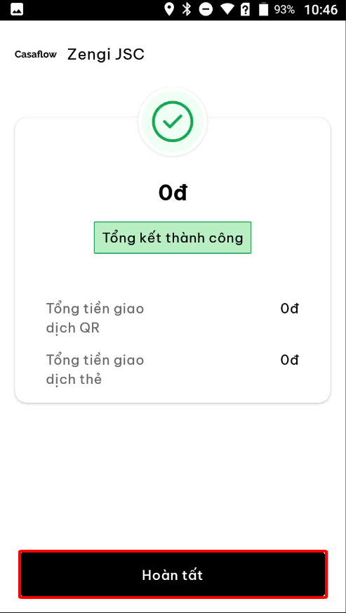 Bước 4 – đợi in HĐ