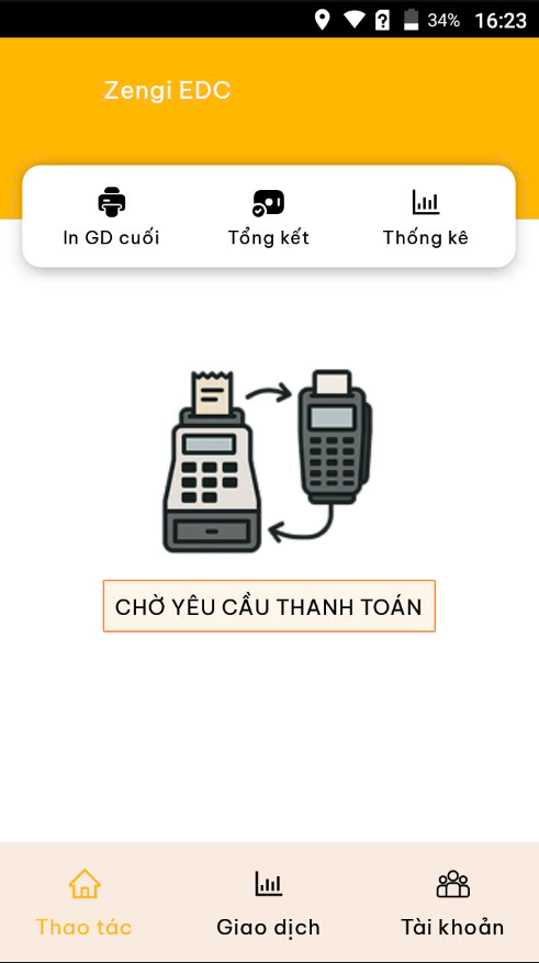 Bước 2 – máy khởi tạo tham số